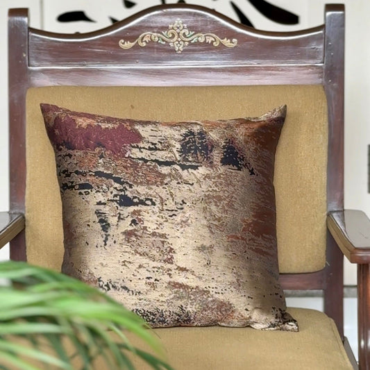 Bronze Gold Cushion Cover