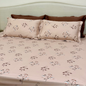 King Size Bed Sheet with 2 Pillow Covers
